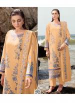 Cotton Yellow Eid Wear Embroidery Work Pakistani Suit